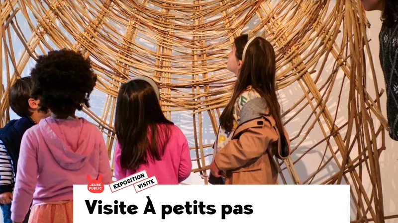 Biennale des Imaginaires Numériques 2026 - Visite À petits pas