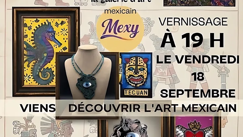 Exposition peinture art et Mexique