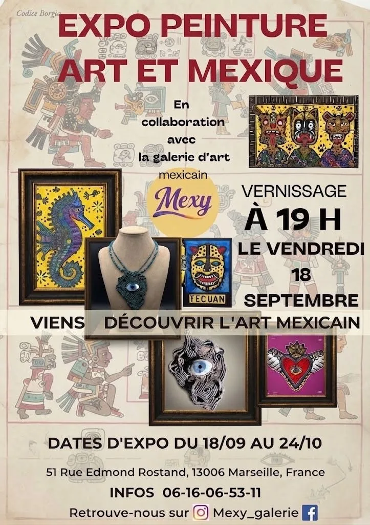 Exposition peinture art et Mexique