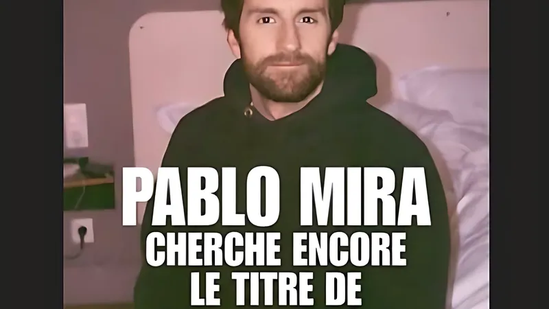 Pablo Mira cherche encore le titre de son spectacle