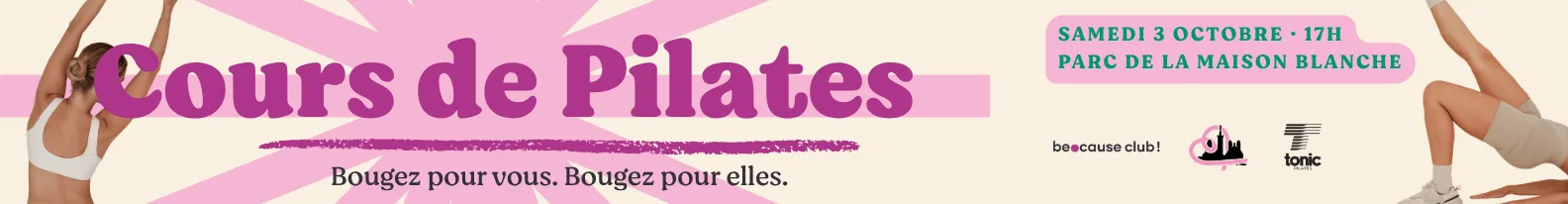 Cours de Pilates solidaire 3.10 - Marseille en Rose x Be.Cause Club