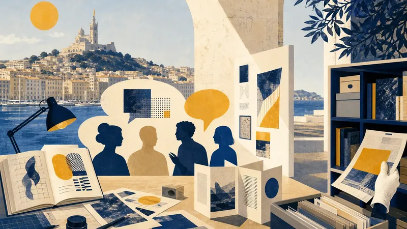 Illustration IA inspirée de Tangible 2026 - Explorer / Expérimenter / Exposer et Archiver