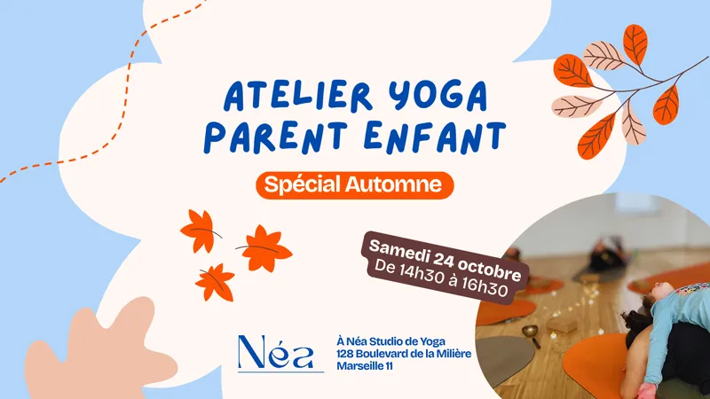 Atelier Yoga Parent Enfant spécial Automne
