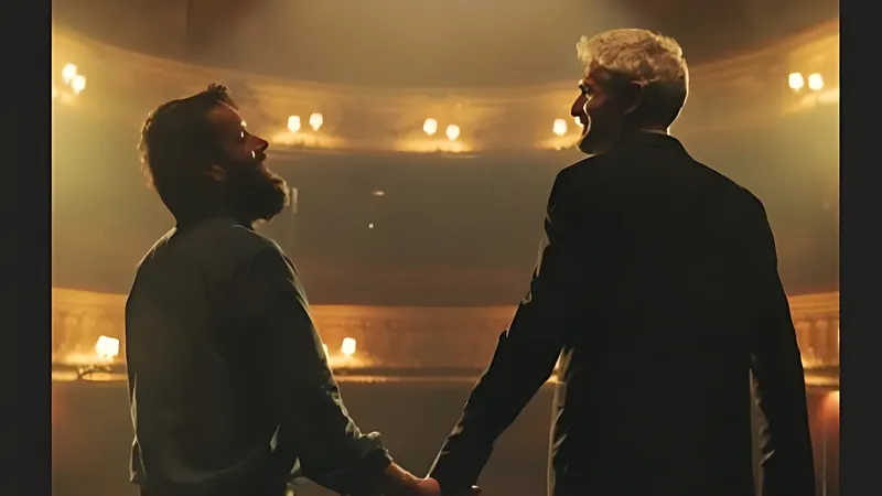 Pierre-Emmanuel Barré et Aymeric Lompret