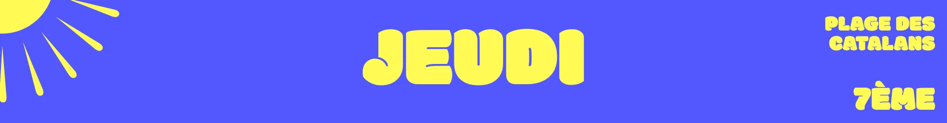 Jeudi 17 septembre 2026  - CATALANS