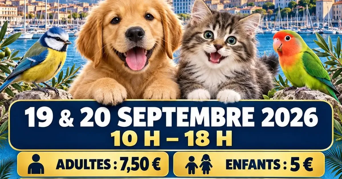 Salon du chiot du chaton et des oiseaux Marseille L’ami Eleveur