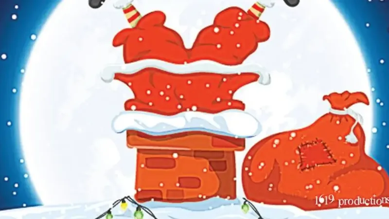 Cache cache Père Noël