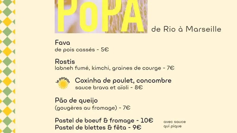 POPA de Rio à Marseille