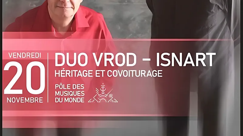Duo Vrod - Isnart : héritage et covoiturage