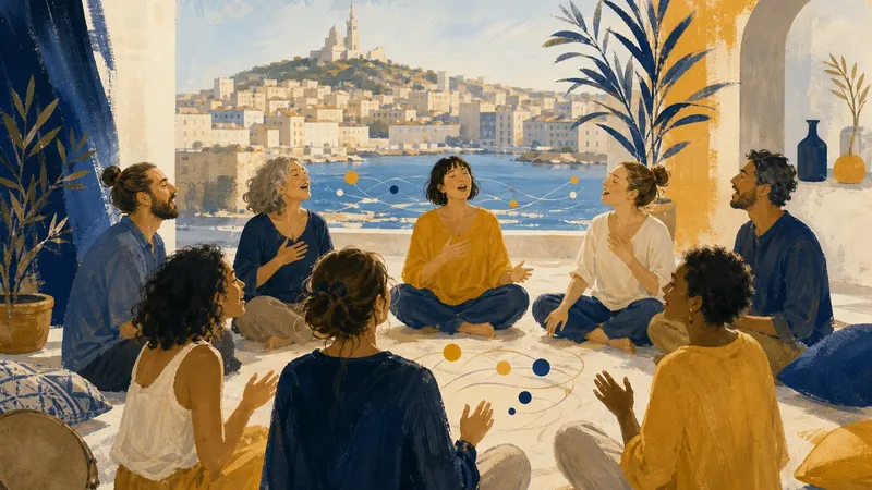 Illustration IA inspirée de faciliter les circlesongs 21 et 22 novembre