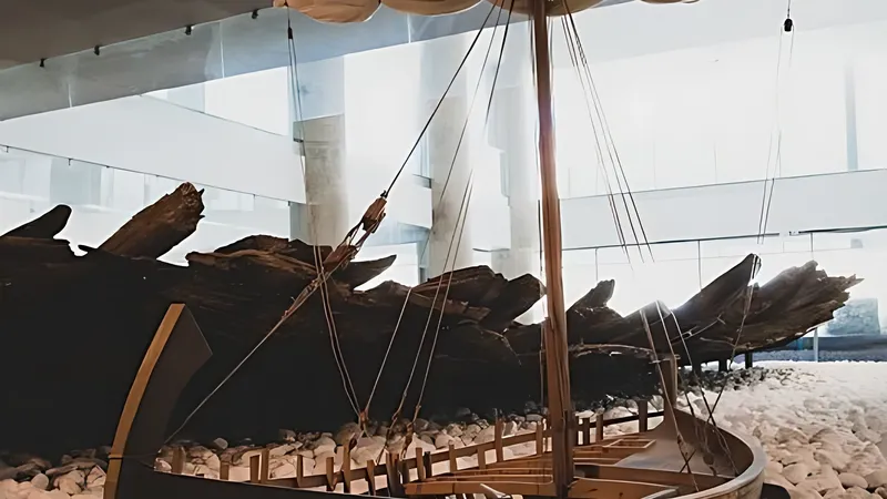 Le par­cours­ muséographique du Musée d'Histoire de Marseille