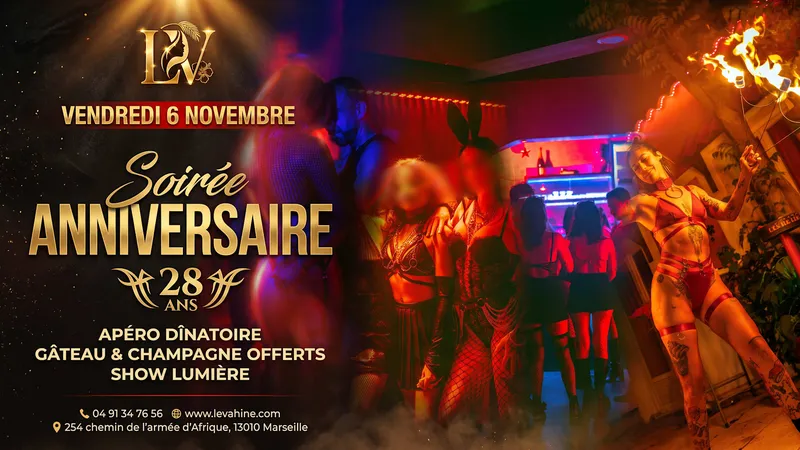 Événement exclusif · anniversaire du vahiné 🖤
