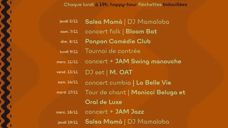concert cumbia | La Belle Vie