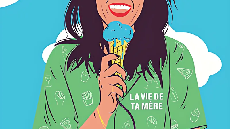 Blandine Lehout dans la Vie de Ta Mère - Tournée