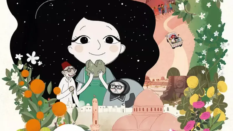 Ciné-goûter à Marseille : projection de <em>Dounia et la princesse d'Alep</em> au HangArt