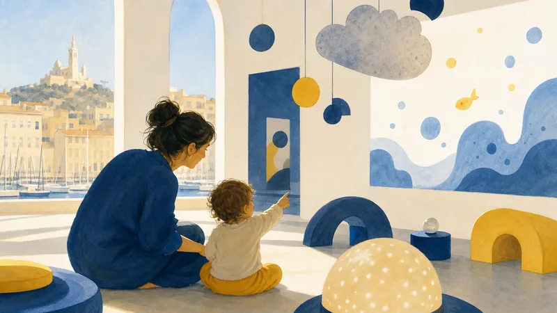 Illustration IA inspirée de Biennale des Imaginaires Numériques 2026 - Visite « Toute petite expo »