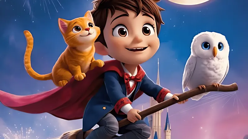 Larry pot d'beurre, le petit sorcier