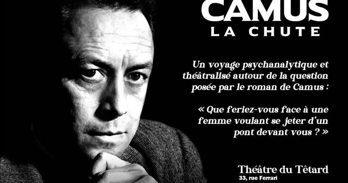 Conférence théâtralisée Arts et Psychanalyse : Camus, La Chute