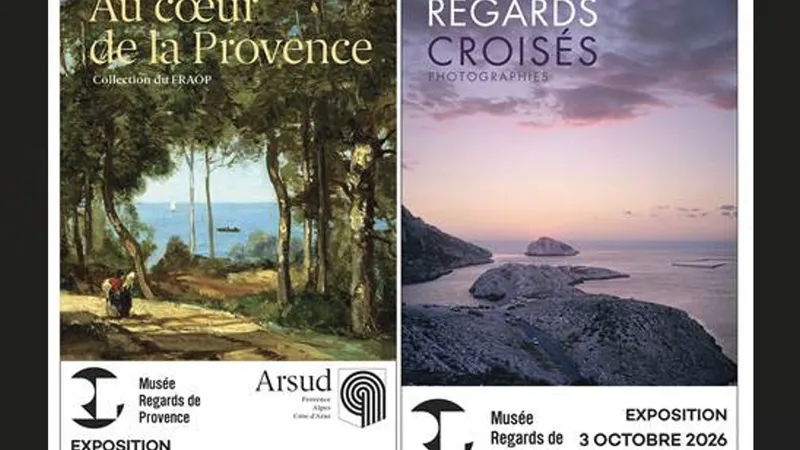 Au coeur de la Provence, collection du Fonds Régional d’Acquisition d’OEuvres Provençales (FRAOP)
