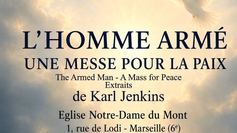 "L'Homme armé - une messe pour la paix" de Karl Jenkins par les Chœurs de Provence