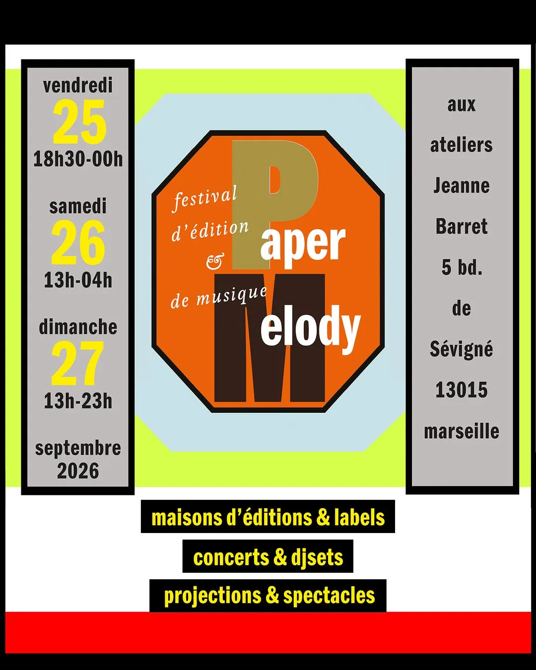 Paper Melody — quatrième volet du sal00n d’éditions et de musiques