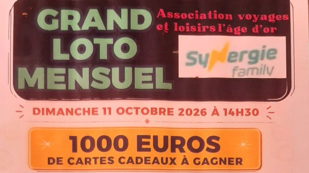 LOTO MENSUEL 11 OCTOBRE MPT LES CAILLOLS 13012