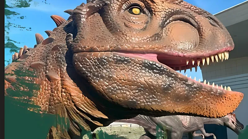 Expo découverte, l’histoire des dinosaures