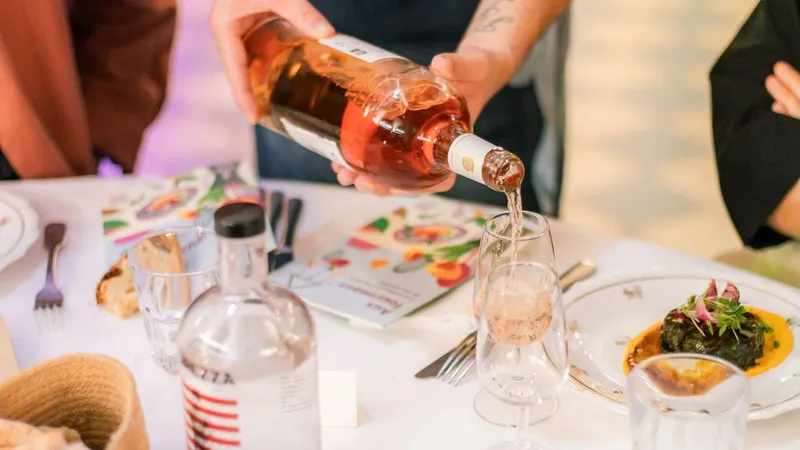 Dîner caritatif au profit de L'école comestible Provence.