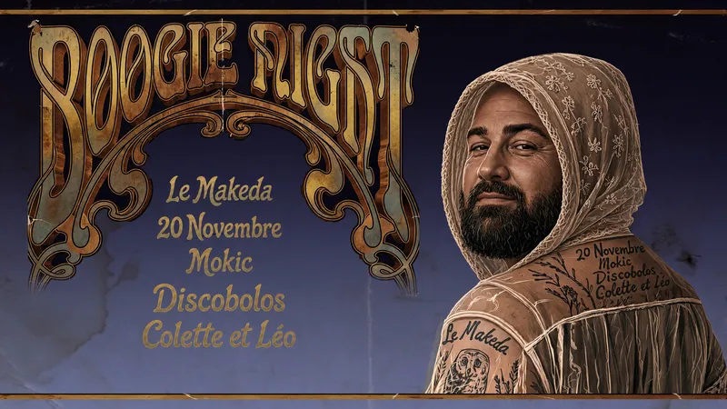 Boogie Nights #5 Discobolos Invite Colette & Léo + Mokic