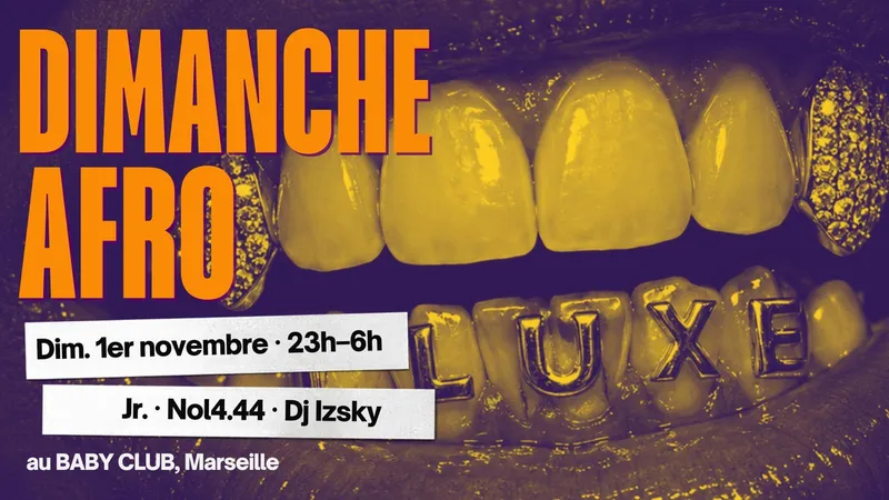 Dimanche afro : Jr + nol4.44 + DJ izky