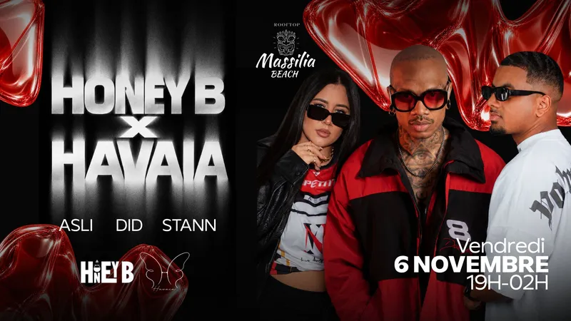 Honey B X Havaia X Massilia Beach