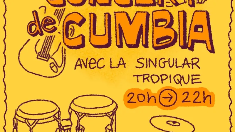 Concert de cumbia à La Cômerie !