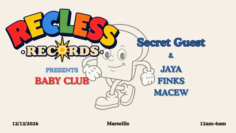 Recless records : Secret guest & jaya - Finks - Macew