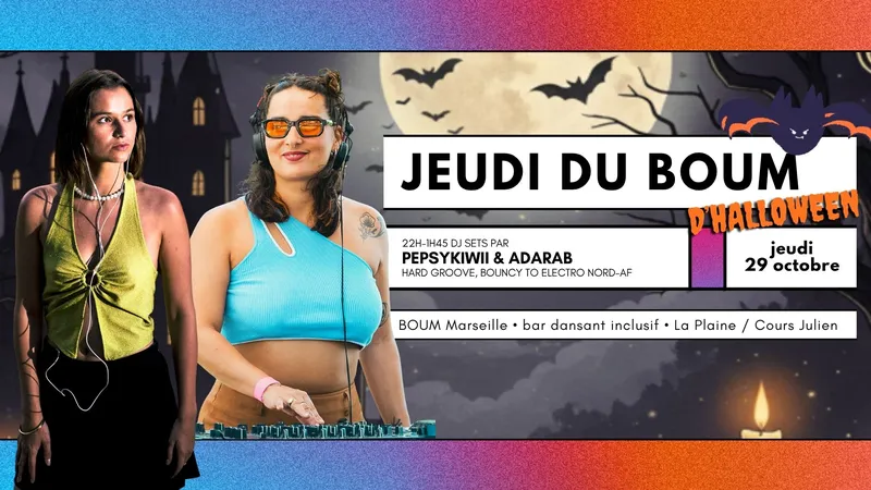 JEUDI DU BOUM spécial pré-Halloween by PEPSYKIWII & ADARAB
