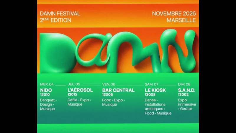 DAMN FESTIVAL — Danse, installations artistiques, food et musique