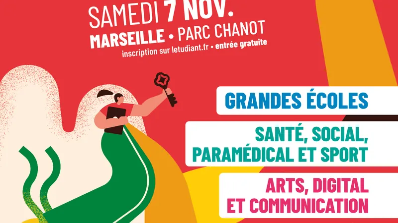Les Salons de l'Etudiant santé, social, paramédical et sport ; grandes écoles, arts digital et communication