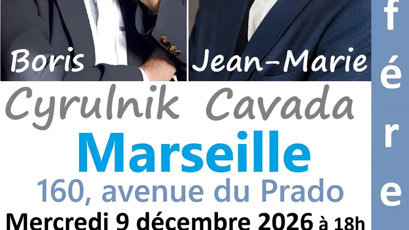 Conférence Boris Cyrulnik - Jean-Marie Cavada