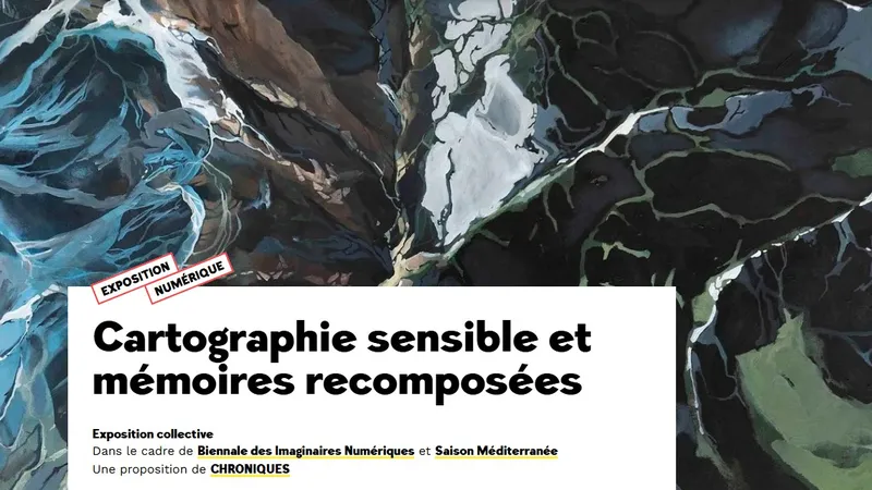 Biennale des Imaginaires Numériques 2026 - Cartographie sensible et mémoires recomposées
