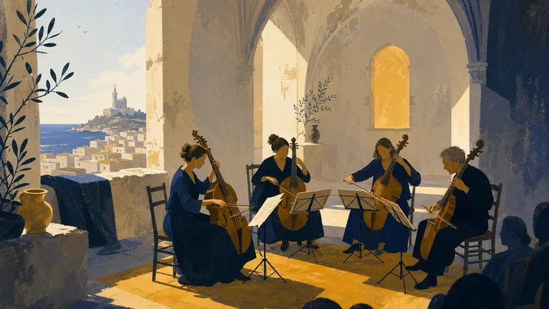 Illustration IA inspirée de Concert de musique baroque - Les Musiciens du Roy d’Espagne