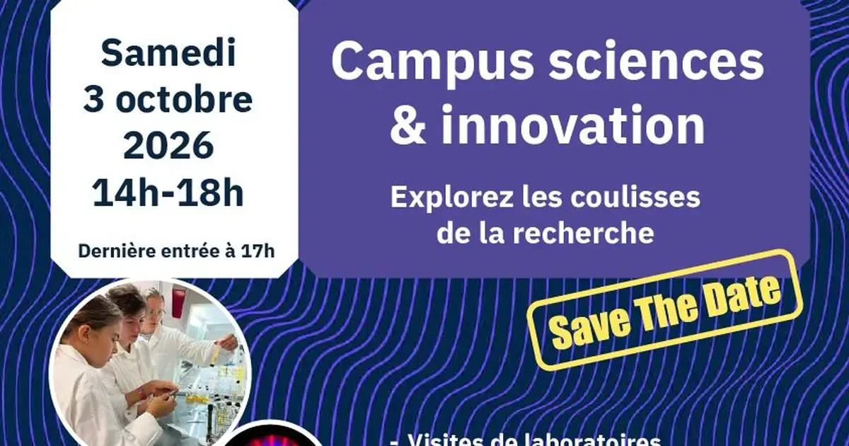 CNRS - Campus sciences & innovation 2026