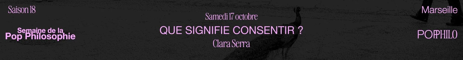 Après #METOO, l'érotisme ?  - Clara Serra - Semaine de La Pop philosophie